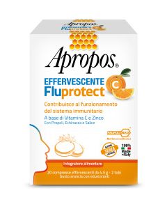 Apropos Fluprotect C 20 Compresse Effervescenti