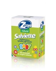Zcare Natural Baby Salviettine Contro Insetti 10 Pezzi