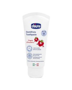 Chicco Dentifricio Fragola 50 ml +12m