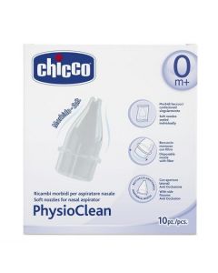 Chicco Physioclean Ricambi Aspiratore Nasale 10 Pezzi