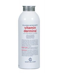 Vitamindermina Polvere Setificante Con Polvere di Seta Talco Profumato 100 g