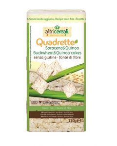 Altri Cereali Quadrette Al Grano Saraceno E Quinoa Biologico 130 g