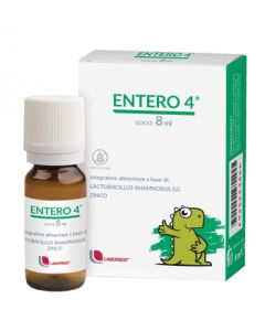 Entero 4 Integratore Fermenti Lattici Gocce 8 ml