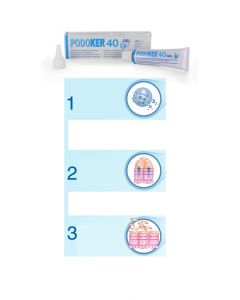Podoker 40 Gel Trattamento Unghie Tubetto 30 Ml