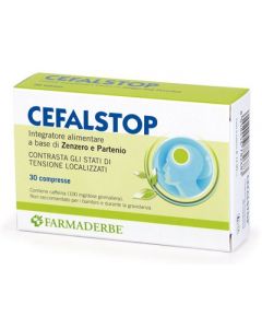 Farmaderbe Cefalstop Integratore Anti Tensivo 30 Compresse