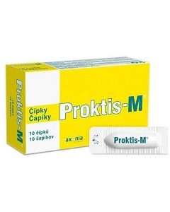 Proktis-M Supposte Post Operazioni Canale Ano Rettale 10 Pezzi 2 g