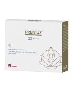 Prenius Integratore L-Arginina, Salicina e Magnesio 20 Bustine