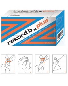 Rekord B12 Plus Integratore Vitaminico 10 Flaconcini 10 ml