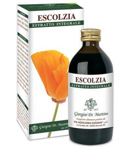 Dr. Giorgini Escolzia Estratto Integrale Integratore Rilassante 200 ml