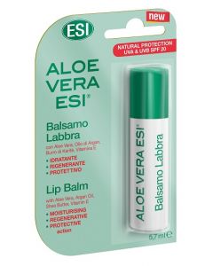 ESI Aloe Vera Protezione 20 Balsamo Idratante Labbra 1 Stick 5,7 ml