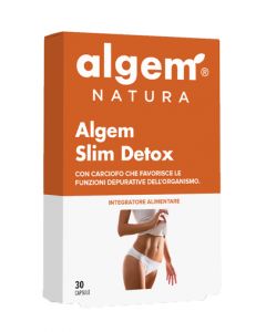 Algem Slim Detox Integratore Depurativo 30 Capsule