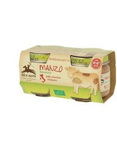 OMOGENEIZZATO MANZO BIO 2X80G