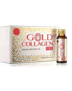 Gold Collagen Forte Integratore Antiage 10 Flaconcini