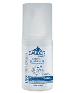 Sauber Deoantitraspirante 72h Deodorante Vapo 75 ml