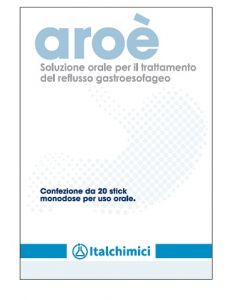 Aroè Soluzione Orale Integratore Reflusso Gastroesofageo 20 Stick