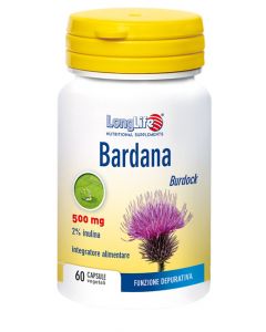 LongLife Bardana 500 mg Integratore 60 Capsule Vegetali