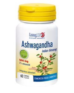 LongLife Ashwagandha Integratore Rilassante 60 Capsule