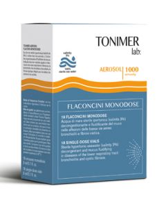 Tonimer Soluzione Isotonica Aerosol 18 Flaconcini 3 Ml