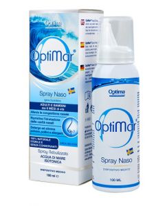 Optimar Spray Naso Soluzione Isotonica Decongestionante 100 ml