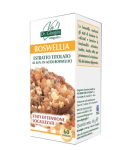 Dr. Giorgini Boswellia Estratto Titolato Integratore Pastiglie