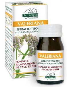 Dr. Giorgini Valeriana Estratto Titolato 60 Pastiglie