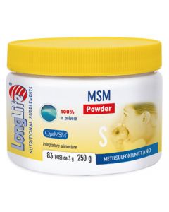 LongLife Msm Powder Integratore Alimentare 250g