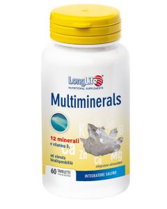LongLife Multimineral Integratore Sali Minerali 60 Tavolette