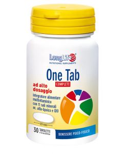 LongLife One Tab Complete Integratore 30 Tavolette