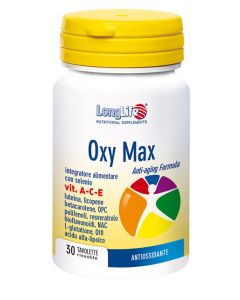 LongLife Oxy Max A-C-E Integratore Alimentare 30 Tavolette