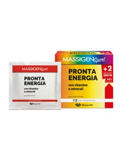 Massigen Sport Pronta Energia 10 Buste + 2 Omaggio