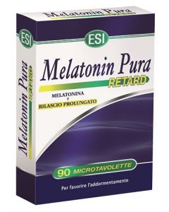 Esi Melatonin Pura Retard Integratore Per il Sonno 90 Microtavolette