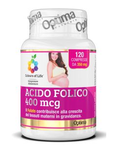 ACIDO FOLICO 400MCG 120CPR OPTIM
