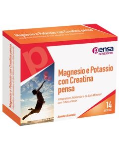 Pensa Pharma Magnesio & Potassio Con Creatina Integratore 14 Bustine