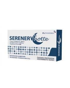 Serenerv Notte Integratore Sonno 40 Compresse