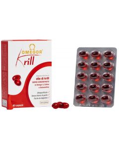 Omegor Krill Integratore Alimentare 60 Perle