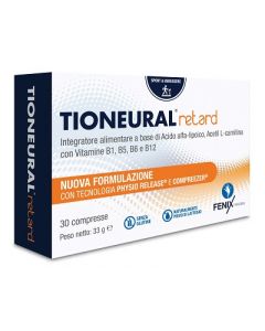 Tioneural Retard Integratore Sistema Nervoso 30 Compresse