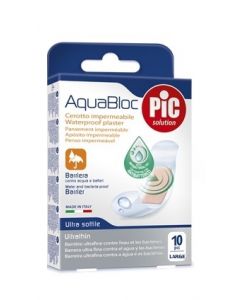 Pic Aquabloc Cerotti Impermeabili 25X72Mm 10 Cerrotti