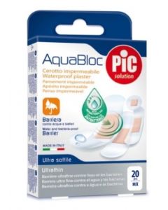 Pic Aquabloc Cerotti Impermeabili  Mix 20 Cerotti