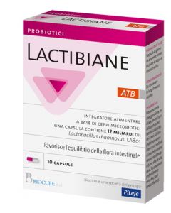 Lactibiane ATB Integratore Flora Intestinale 10 Capsule