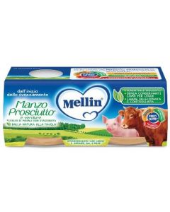 MELLIN-OMO.MANZ PROS/VERD 2X120G