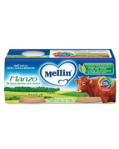 MELLIN-OMO.MANZO 2X120G