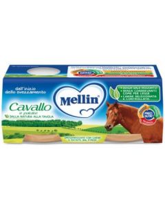MELLIN OMO.CAVALLO PATAT 2X80G