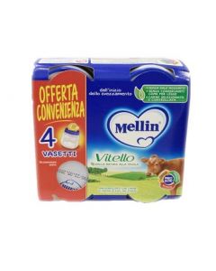 MELLIN-OMO.VITELLO 4X80G