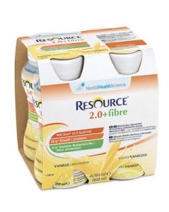 Resource 2.0+Fibre Vaniglia Bevanda Con Fibre 200 ml