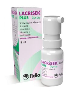 Lacrisek Plus Spray Soluzione Oftalmica Lubrificante 8 ml
