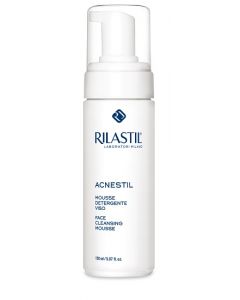 Rilastil Acnestil Mousse Detergente Viso Pelle Mista e Grassa 150 ml