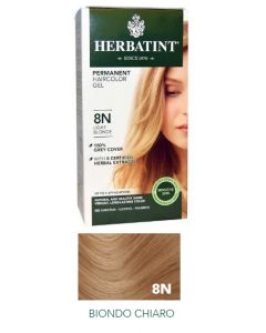 Herbatint Tintura Capelli Gel Permanente 8N Biondo Chiaro 150 ml