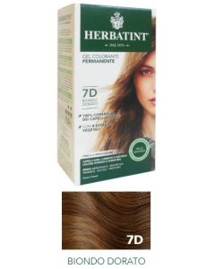 Herbatint Tintura Capelli Gel Permanente 7D Biondo Dorato 150 ml