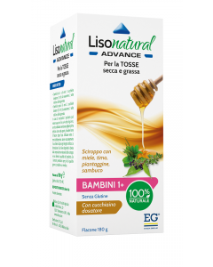 Lisonatural Advance Bambini Sciroppo Tosse Secca e Grassa 180 g