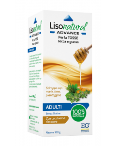Lisonatural Advance Adulti Sciroppo Tosse Secca e Grassa 180 g